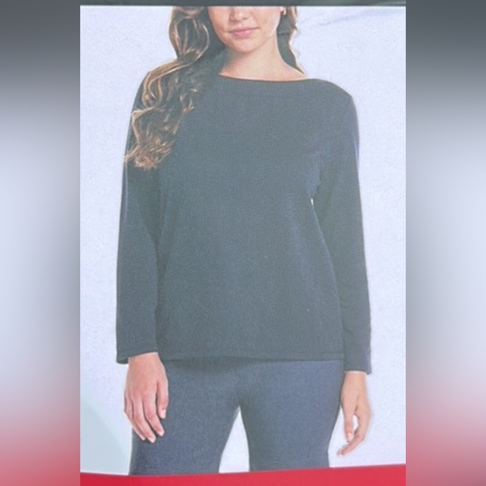 Rafaella New With Tags Navy Pull-Over. Size‎ XL